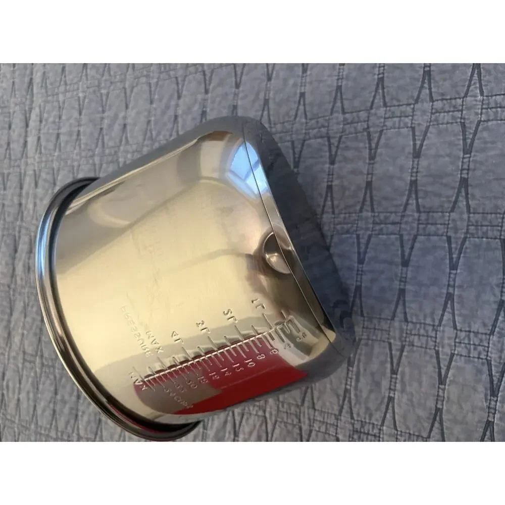 Goldlion 8 Qt Stainless Steel Inner Pot Replacement for Ninja Foodi NEW Dent